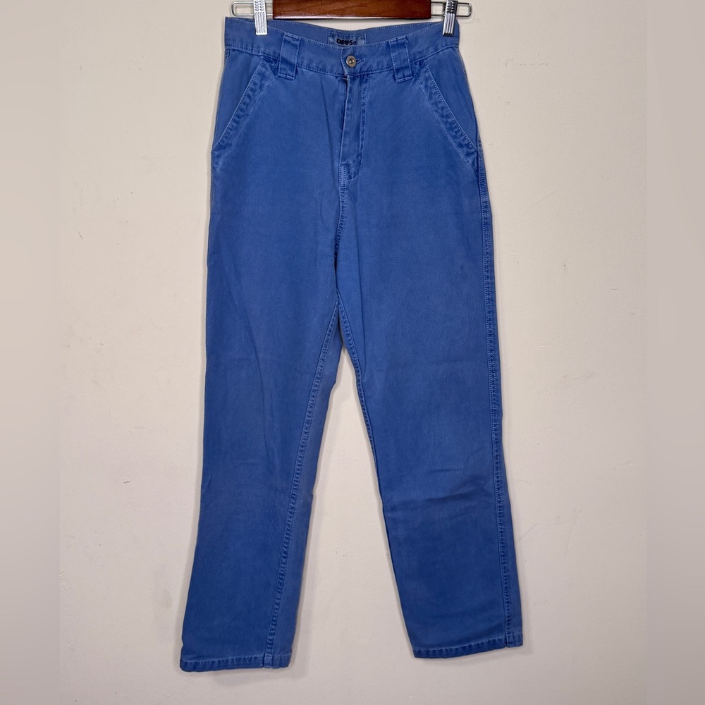 Deus Ex Machina Blue Workwear Pant. Size 8